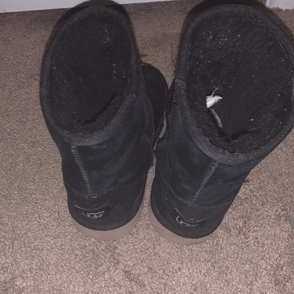 Black Women’s  UGG Boots Sz 7 1/2” w/ Glitter - Picture 9 of 10
